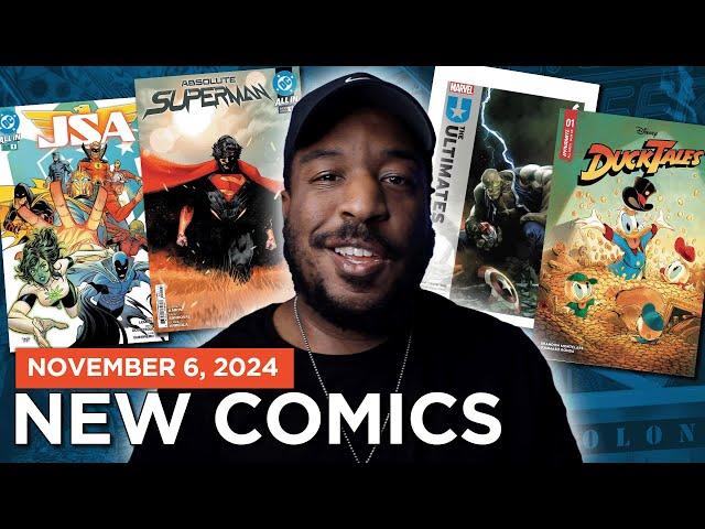 NEW COMIC BOOK DAY 11/6/24 | ABSOLUTE SUPERMAN #1,  DUCKTALES #1, JSA #1