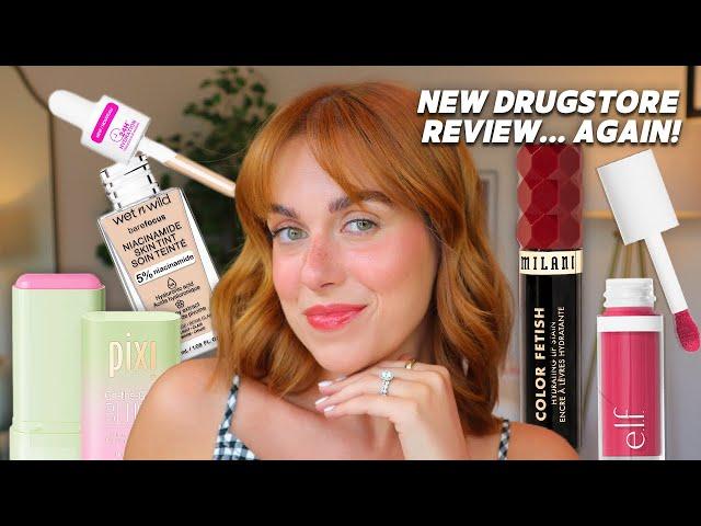 LET'S TRY THIS AGAIN... NEW DRUGSTORE MAKEUP *ROUND 2* // products I actually like 