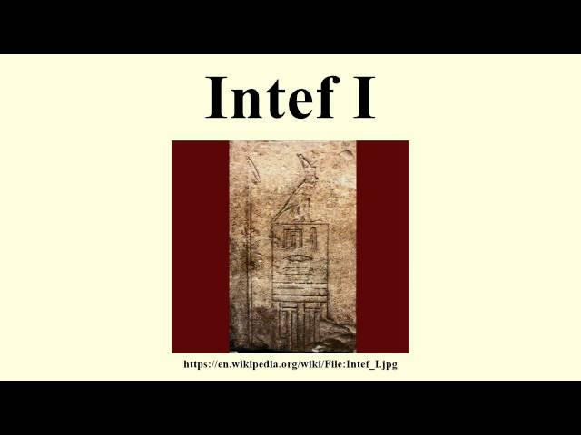 Intef I