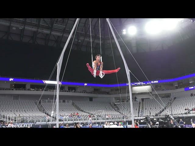 Brody Malone  - Still Rings  - 2024 Xfinity U.S. Championships  - Senior Men Day 1