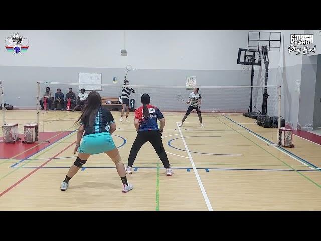 QATAR BADMINTON | 25 January 2025 - Cristalee & Mayah vs Jairah & Mhokz