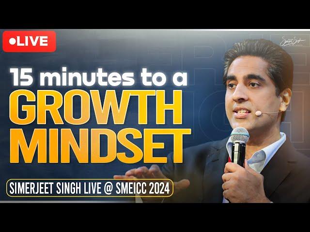 15 Minutes to a Growth Mindset: Insights from a Leading Keynote Speaker on Embracing Change