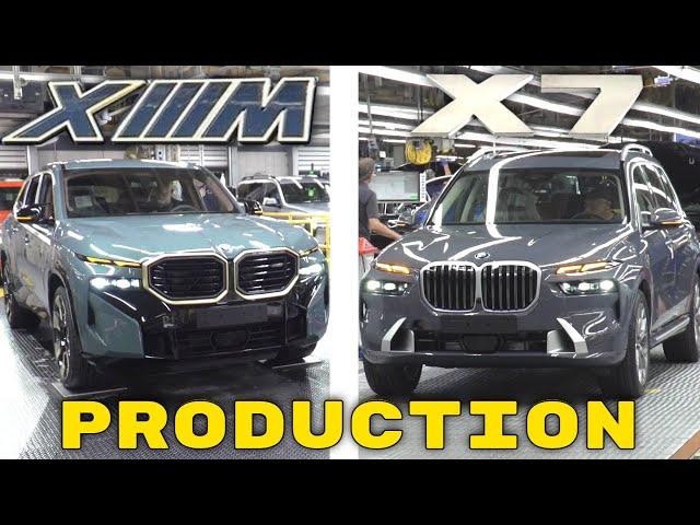 2024 BMW X7 and XM Production Factory in United States