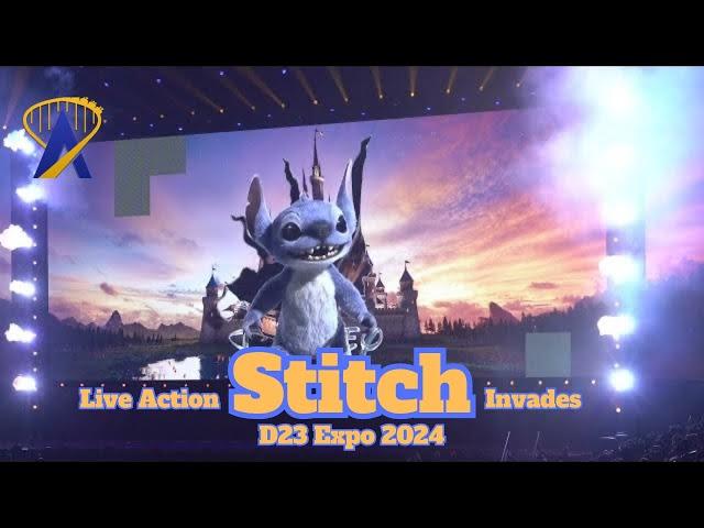 Live Action Stitch Invades D23 2024