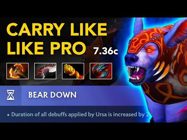 Satanic URSA Carry - Patch 7.36c | Full Gameplay Dota Class