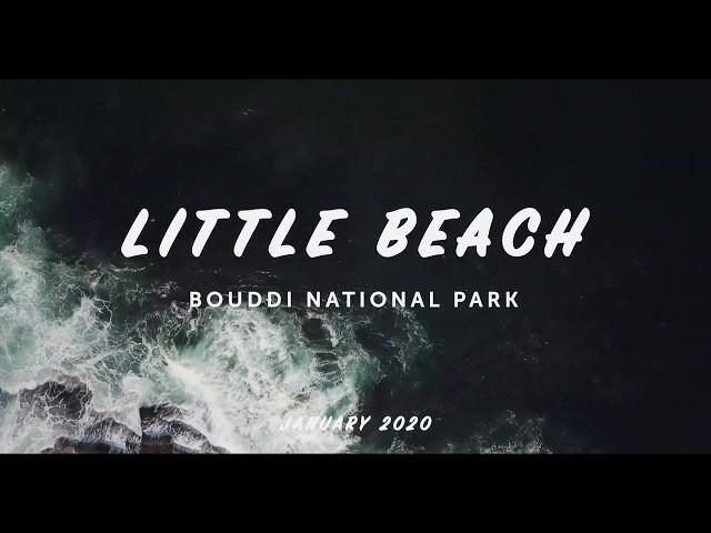 Drone footage at Little Beach, Bouddi National Park | Central Coast NSW