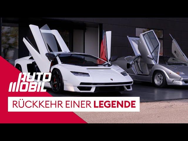 LAMBORGHINI COUNTACH: FILMREIFES COMEBACK - Was kann die Neuauflage?! | auto mobil