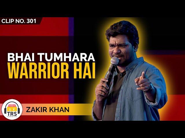 "Tumhara Bhai Warrior Hai", @ZakirKhan - Indian Standup Comedian | TheRanveerShow Clips