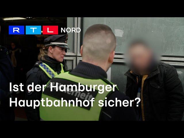 Sicherheitskontrollen am Hamburger Hauptbahnhof