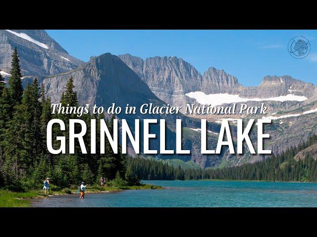 Check Out The Stunning Grinnell Lake Hike in Glacier National Park Montana | Hiking Tips & More!