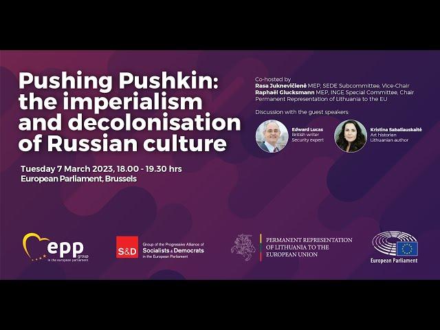 Pushing Pushkin: the imperialism and decolonisation of Russian culture, 7 March 2023