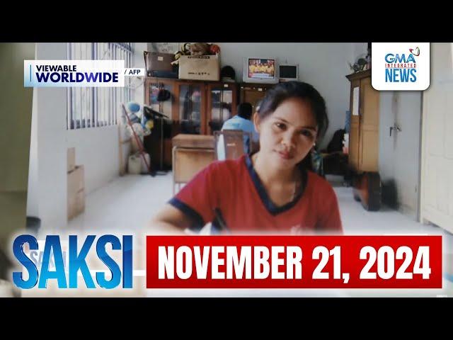 Saksi Express: November 21, 2024 [HD]