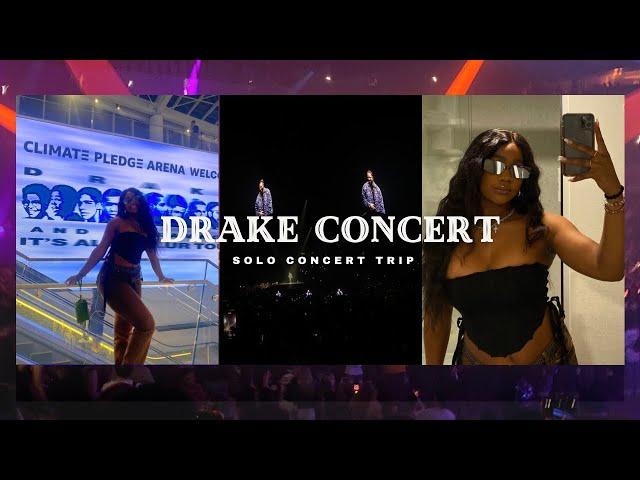 GOING TO A CONCERT ALONE! Solo trip, seeing Drake, & a lot of tears !!