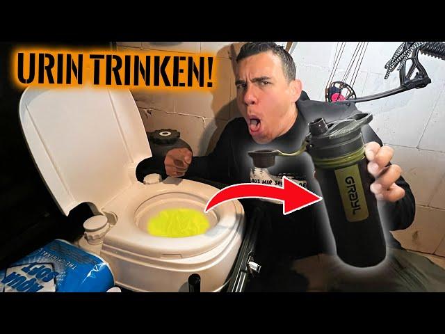 URIN TRINKEN in NOTSITUATION - Kann man ihn trinkbar machen? | Survival Mattin