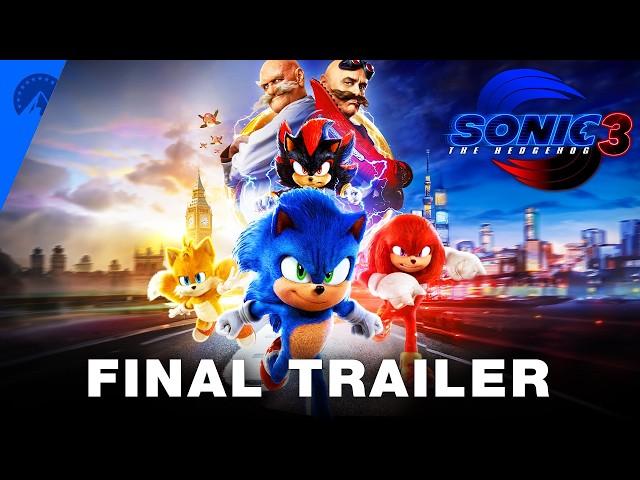 SONIC THE HEDGEHOG 3 (2024) - FINAL TRAILER - Paramount Pictures | Experience It In IMAX ®