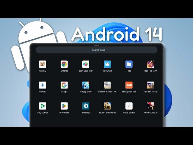 Android 14 Emulator for PC: Google Play Games Emulator