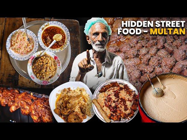 HIDDEN FOOD GEMS IN MULTAN | Beef Nalli Pulao, Murgh Chanay, Manthar Kheer | Qureshi ka Dhaba