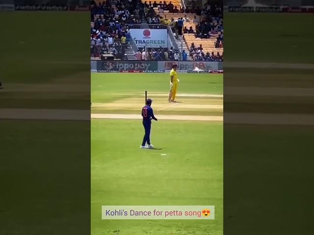 Kohli and Warner Dance Performance at Chennai Chepauk #trendingshorts #chennai #chepauk #indvsaus