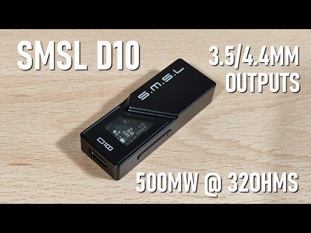 SMSL D10 Review - Powerful Dongle DAC / AMP With Great Sound Quality