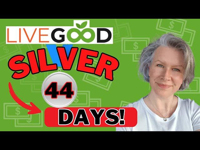 LiveGood Income Proof / In 44 Days I am at SILVER! The LiveGood Compensation Plan is Paying Out!