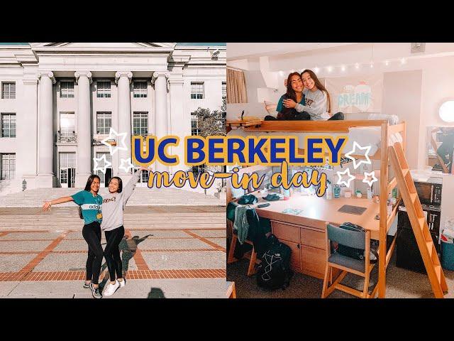 moving my sister into UC Berkeley l college move-in day