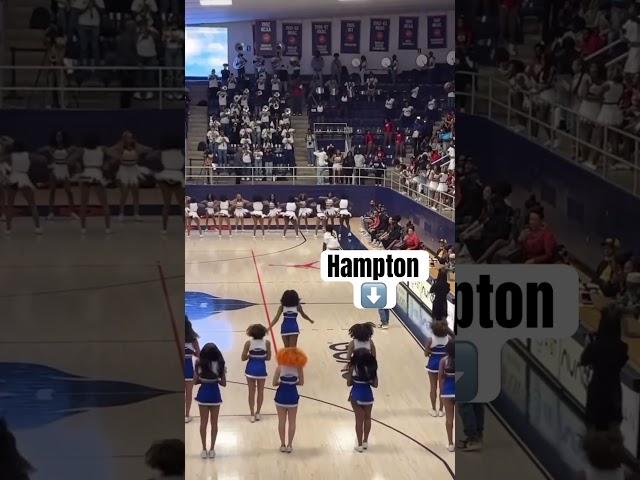 Hampton ️ vs Howard ️ Cheer