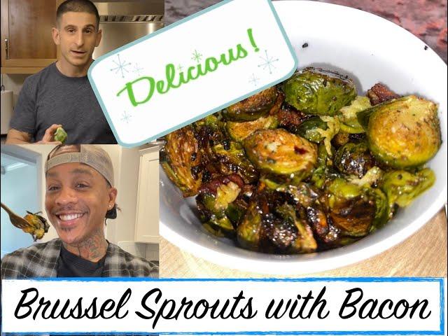 Chef Ange - Brussel Sprouts with Bacon Recipe (JadedfameJunky Style)