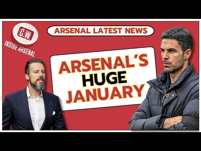 Arsenal latest news: Arteta's crucial January | Ayto's big chance | EPL review | Changes vs Palace