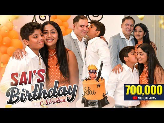 Sai’s Birthday Celebration With Family | Surprises & Games | Navya Nair