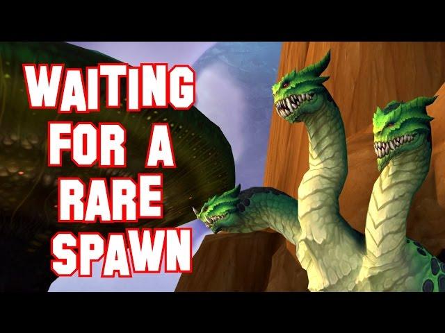 World of Warcraft - Waiting for a Rare Spawn