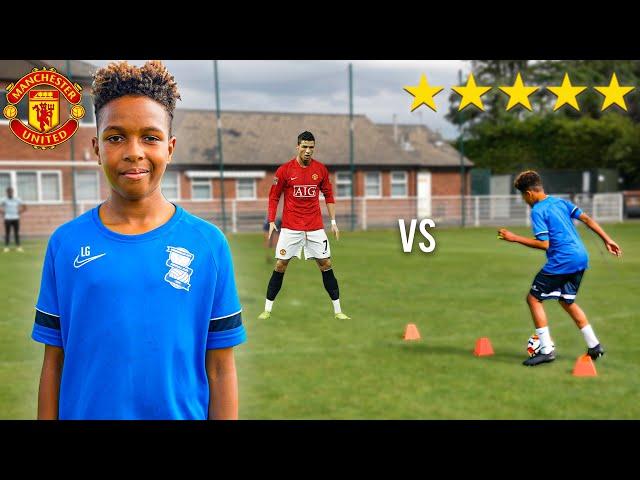 TEKKERZ KID vs CRISTIANO RONALDO JR.. Who is the better footballer?