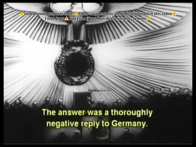 Hitler Threat To Roosevelt (1939)