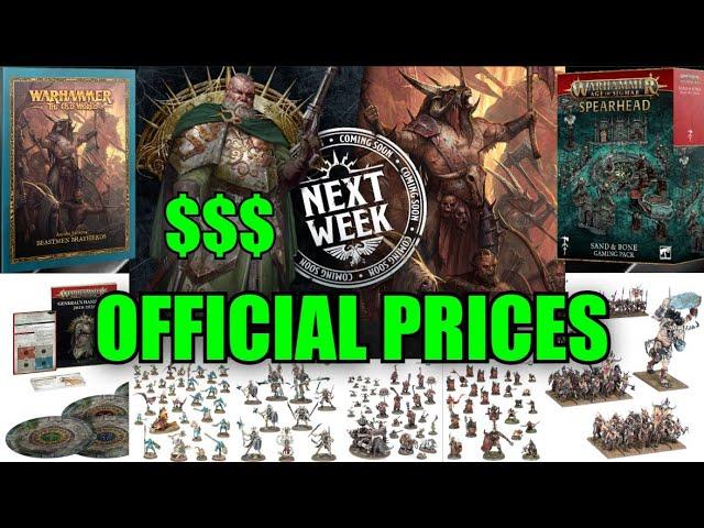 Games Workshop GETTING Out of HAND... Warhammer RAPPID FIRE Releases & Prices #Warhammer #NewAoS