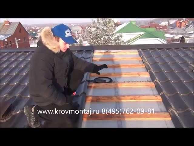 Конденсат на кровле + неправильная пароизоляция. Ремонт кровли от Кровмонтаж. (Часть№"2)