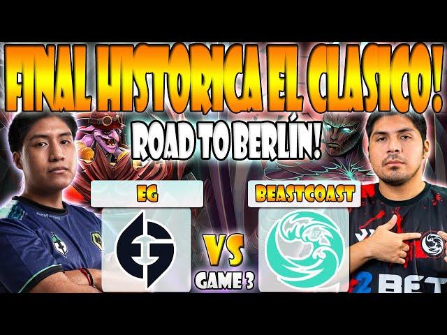 EG VS BEASTCOAST BO3[GAME 3] PAKAZS, WISPER VS K1 HECTOR - DPC SA 2023 TOUR 2:DIVISION 1 - DOTA 2