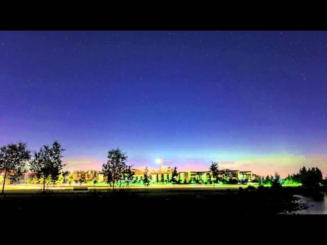 Short Aurora Borealis timelapse