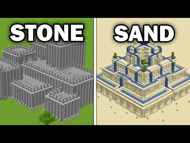 Building a Castle Out of Every Type of Stone