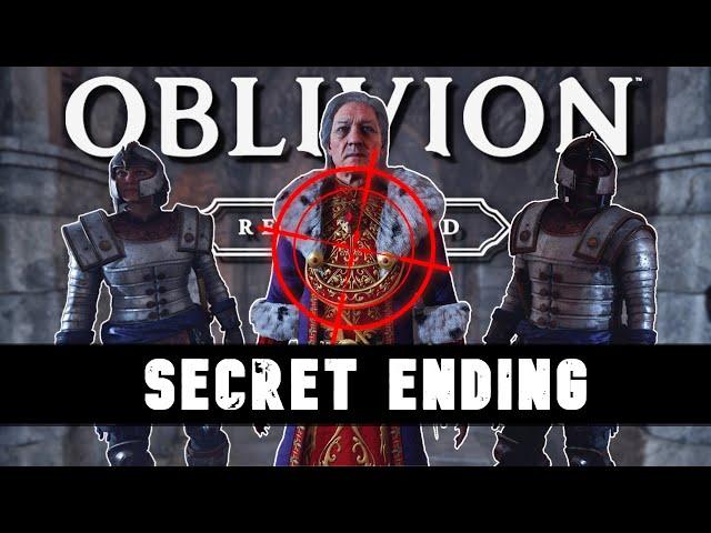 Oblivion Remastered but I kill the Emperor MYSELF