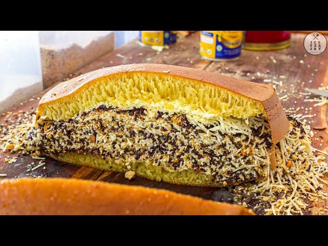 INSANE 10,000 Calories Martabak - Indonesian Street Food