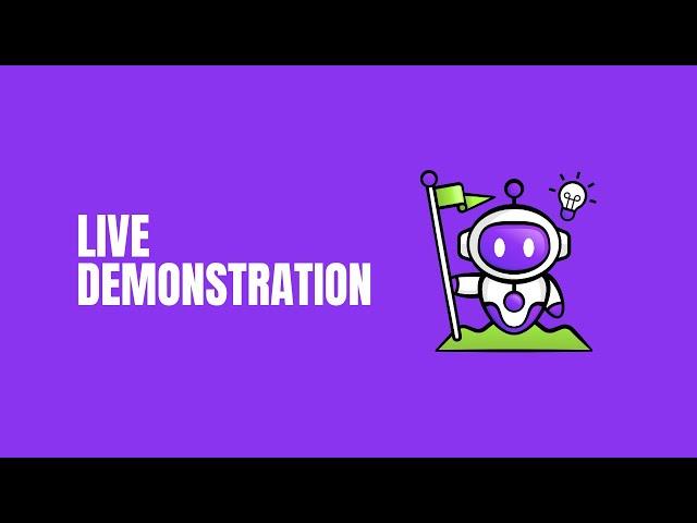 Live Demonstration - Genius AI Demo By Peter Kell