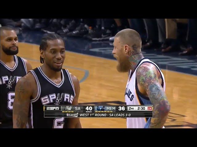 Chris "Birdman" Andersen Did The Impossible... He Made Kawhi Leonard Laugh