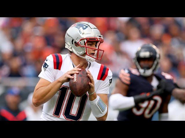 Drake Maye Week 10 Every Drop-Back, Pass, and Run New England Patriots at Chicago Bears NFL 2024