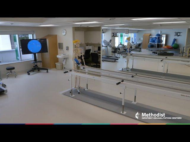 Physical Therapy Gym Virtual Tour - Methodist Hospital Inpatient Rehabilitation Center