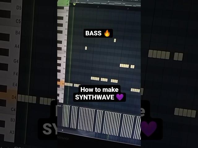 How To Make Synthwave #synthwave #beat #shorts