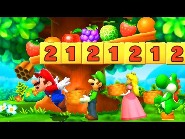 Mario Party The Top 100 Minigames - Mario vs Peach vs Luigi vs Yoshi