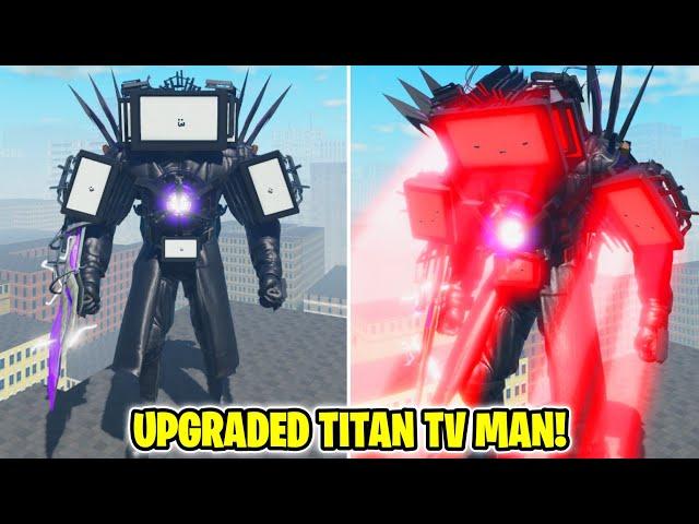 HOW TO GET UPGRADED TITAN TV MAN in SkibiVerse! (ROBLOX)