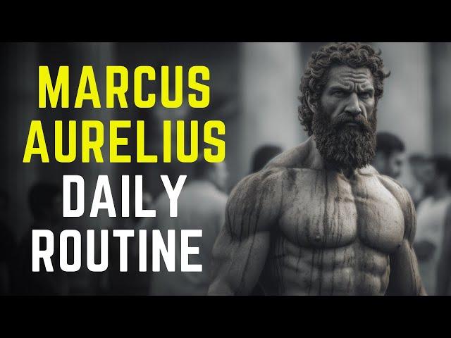 The Routine That Built Marcus Aurelius STOICISM