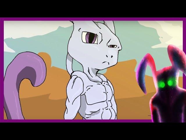 MEWTWO vs. Vegeta [Short animation] || SpanglishHorse