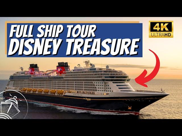 BRAND NEW: Disney Treasure Full Tour and Walkthrough in 4K