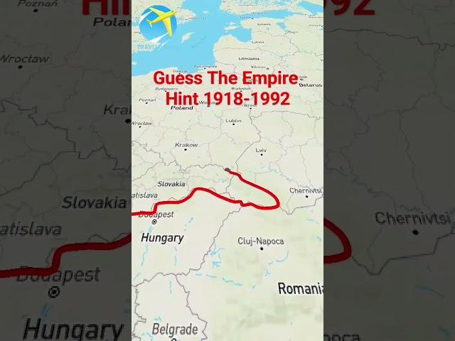 Guess The Empire Hint 1918-1992 #map